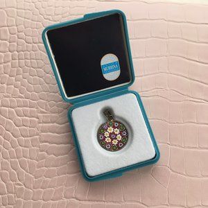Phoenician Murano glass necklace charm